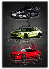 Gario Vászonkép Aston Martin - Gab Fernando Méret: 70 x 100 cm