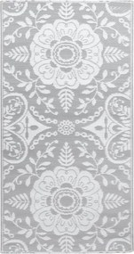 vidaXL kültéri szőnyeg ARAKIL világosszürke 80x150 cm PP