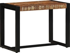 vidaXL tömör újrahasznosított fa többszínű pad 60x35x45 cm