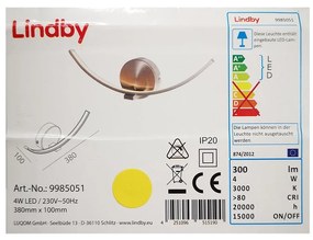 Lindby Lindby - LED Fali lámpa IVEN LED/7W/230V LW0045
