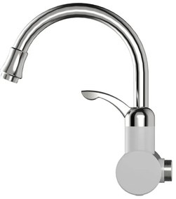 Átfolyós vízmelegítő LED kijelzővel 3000W/230V IPX4 fehér