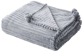 Szürke ágytakaró 150 x 200 cm KAWERI Beliani