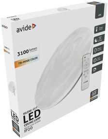 Avide LED Mennyezeti Lámpa Selene-CCT 48W Távirányítóval