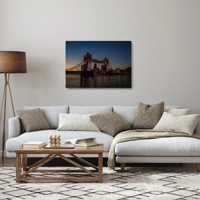 Kép - Tower bridge (üvegen) (70x50 cm)