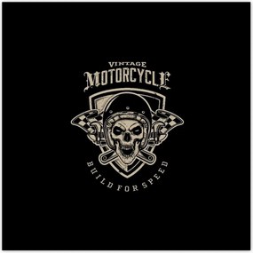 Poszterek 100x100 Motorkerékpáros hangulat