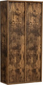 Könyvespolc, irodai polc 24 x 50 x 106 cm, rusztikus barna