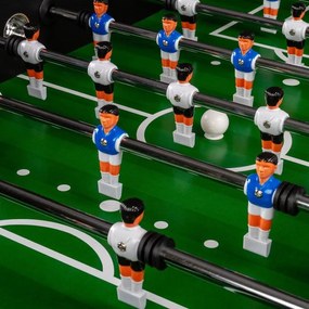 GamesPlanet® Csocsóasztal LIVERPOOL Fekete 141 x 125 cm