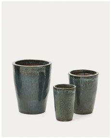 Terrakotta virágcserép készlet 3 db-os ø 47 cm Rotja – Kave Home