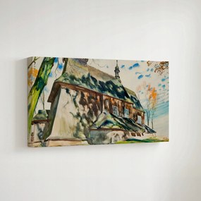 Vászonkép Eszéki templom Julian Falat 1906r. 70x50cm