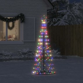 színes LED karácsonyfa 200 LED 182 cm