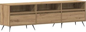 vidaXL TV szekrény kézműves tölgy 150 x 30 x 44,5 cm Faanyag
