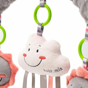 Baby Mix Felhőkj gyerek játék babakocsihoz , 80 cm
