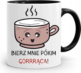 Bögre Fekete Vicces Vigyél El Engem Addig, Amíg Nyomtatott Fotóval