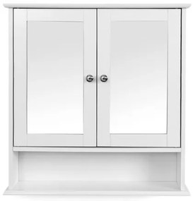 SIERA fehér fali szekrény