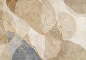 Fotótapéta modern minták gyönyörű grafika Absztrakt Ragasztó 416 x 254