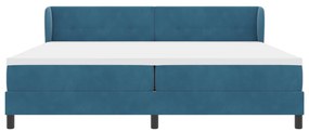 Rugalmas Ágy Matrac Ezüstkék 200x200 cm Bársonyos