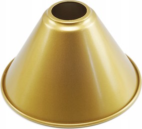 arany fém lámpabúra e27 nagy arany lámpabúra Diy loft lámpa handmade