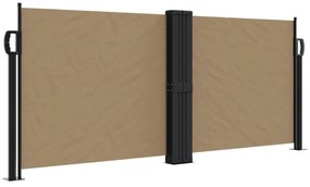 tópszínű behúzható oldalsó napellenző 100 x 1000 cm