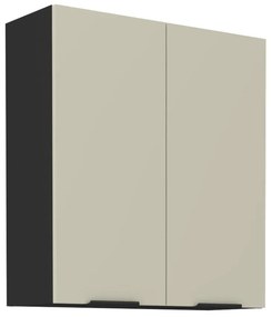 Felső konyhaszekrény Arikona 80 G 90 2F (kasmír + fekete) . 1097042