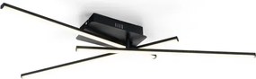 Brilagi - LED mennyezeti lámpatest STRIPES LED/30W/230V fekete