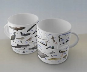 Nagy Bögre Ideális Ajándék Balti Állatok Soliton Kiváló Minőség