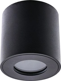 PREZENT 48621 ALMAN IP II. Hengeres Mennyezeti Lámpa Matt Fekete GU10 IP20