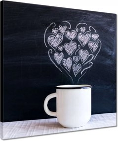 Vászonkép 40x40 Nőnap Ajándék Love