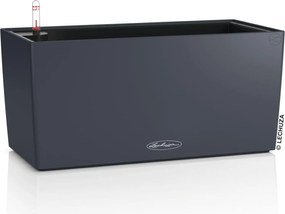 Virágtartó, erkélyláda Balconera color 40 szürke pala Lechuza