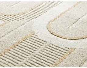 Krémszínű szőnyeg 200x290 cm Flora – Universal