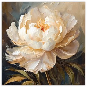 Gario Vászonkép 3D bazsarózsa virág Méret: 50 x 50 cm