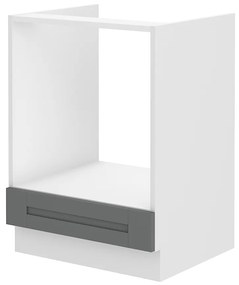 Alsó konyhaszekrény a sütőhöz Lucid 60 D GAZ BB (dustgrey + fehér). 1045537