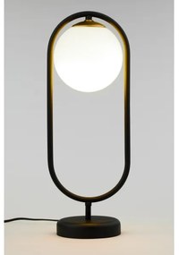 Jupiter 2044 - Asztali lámpa IGON 1xE14/40W/230V fekete