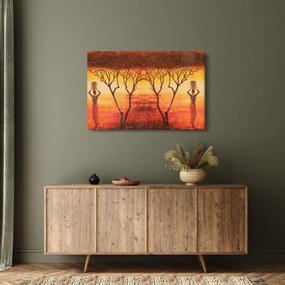 Kép - afrikai szavanna (90x60 cm)