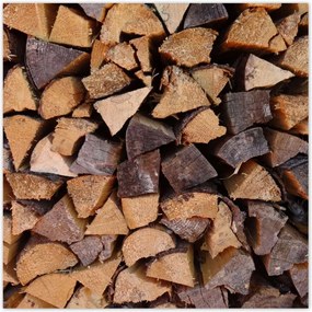 Poszterek 100x100 Fa a kandallóhoz