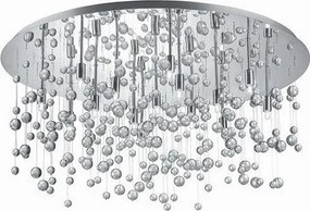 Mennyezeti Lámpa Plafon Modern Nave PL15 Ideal Lux Króm Akció