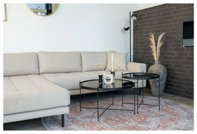 Kék-narancssárga kerek szőnyeg ø 200 cm Havana - House Nordic