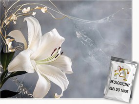 Fotótapéta Virágok Absztrakt Liliomok Hálószoba Nappali Tapéta Flizelina 400x280