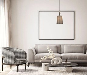 Italux klasszikus boho függeszték nerom matt fekete szürke itxpnd-22374c-bk