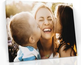 Fotó Vászonkép az Ön fényképével Valentin napi ajándék 70x50 50x70