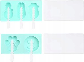 Szilikon Forma Nyalóka Jégkrém Sütik Cake Pops Hóember Emoji Mancs