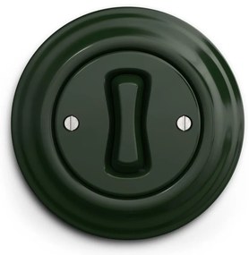 Kliklap - Retro keresztkapcsoló 7-es kerettel, zöld