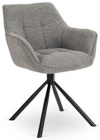 Forgó Étkezőszék Szürke Színben. PEONY