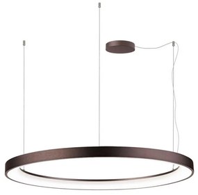 LED2 - LED Dimmelhető csillár zsinóron BELLA LED/80W/230V 3000K/4000K barna