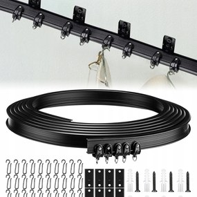 5m Függöny Sín, Hajlított Mennyezeti Sín Ablak Függöny, Mennyezet Szerelés