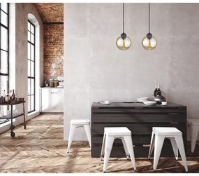 Csillár zsinóron AMBRE WOOD 2xE27/60W/230V