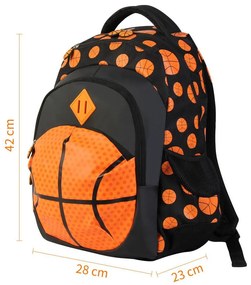 Bontour PLAY Gyerek hátizsák, kosárlabda mintával