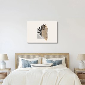 Kép - Absztrakció trópusi levelekkel N⁰1 (70x50 cm)