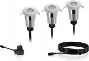 Philips Spore GardenLink kültéri, 3 darabos Led talajlámpa szett, 1W, 2700K, IP6