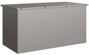 Kültéri Tároló Doboz Barna 100 x 50.5 x 50 cm időjárásálló acél