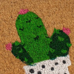 Kókuszrost lábtörlő 25x75 cm Cactus – Casa Selección